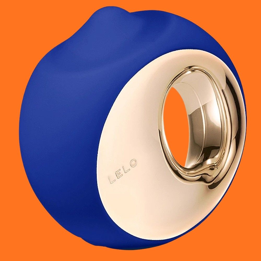 Lelo Ora 3 Oral Sex Smilutator Vibrator Blue