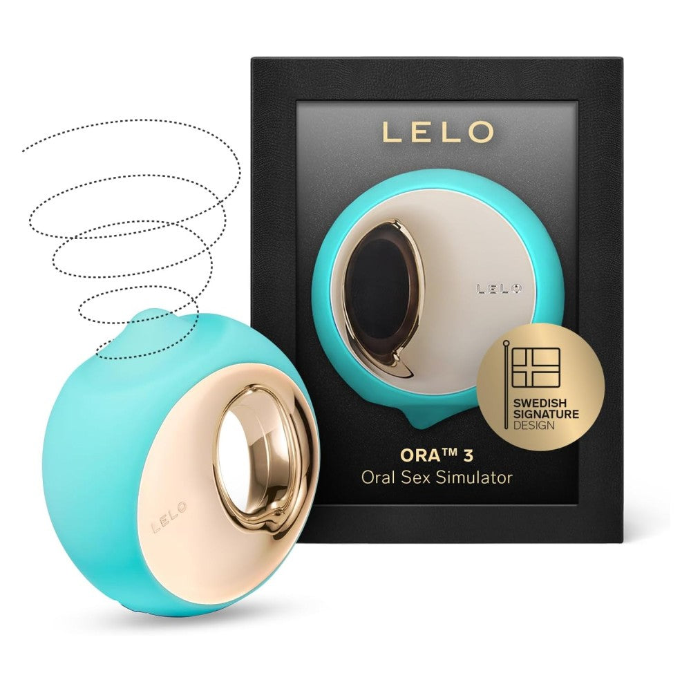 Lelo Ora 3 Oral Sex Smilutator Vibrator Aqua