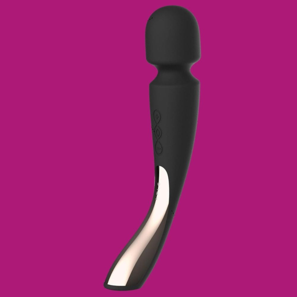 Lelo Smart Wand 2 Medium Professional Masaj Wand Vibrator Black