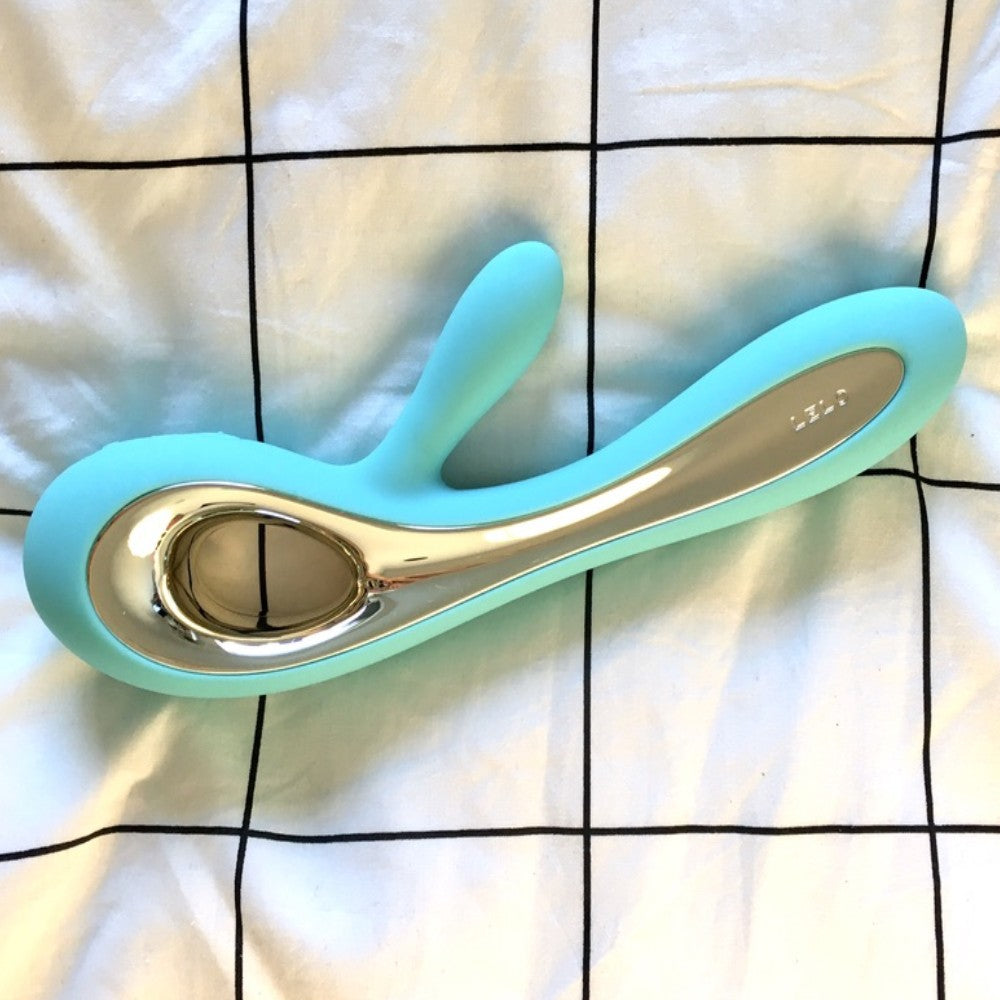 Lelo Soraya 2 Dual Action Massager G-Spot and Clitoral Vibrator Aqua