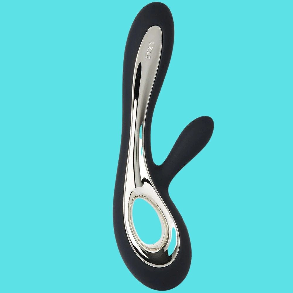Lelo Soraya 2 Dual Action Massager G-Spot and Clitoral Vibrator Black