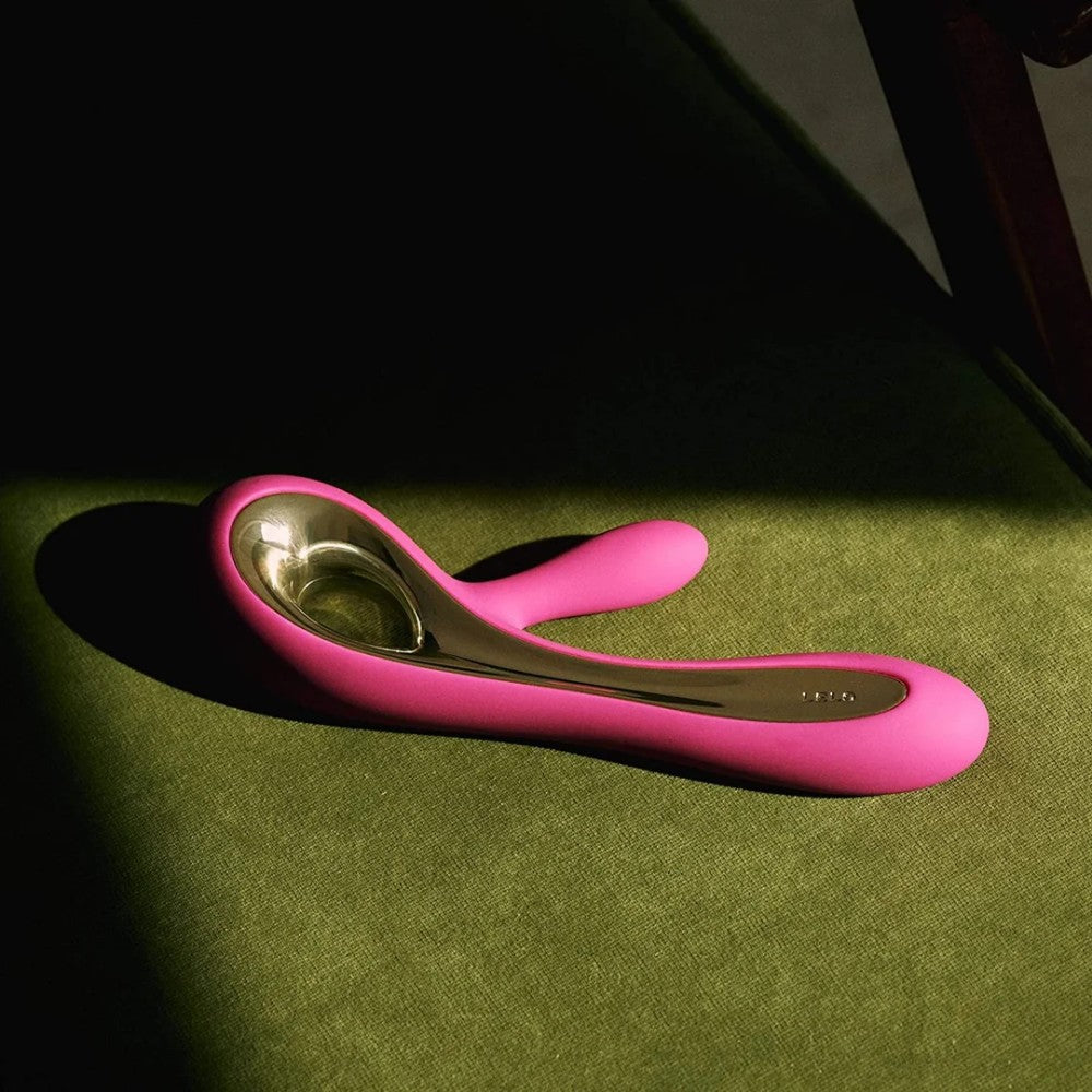 Lelo Soraya 2 Dual Action Massager G-Spot and Clitoral Vibrator Deep Rose