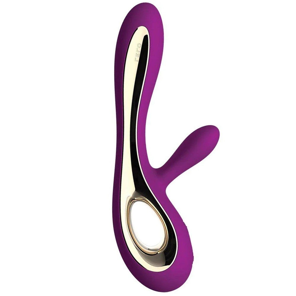 Lelo Soraya 2 Dual Action Massager G-Spot and Clitoral Vibrator Deep Rose