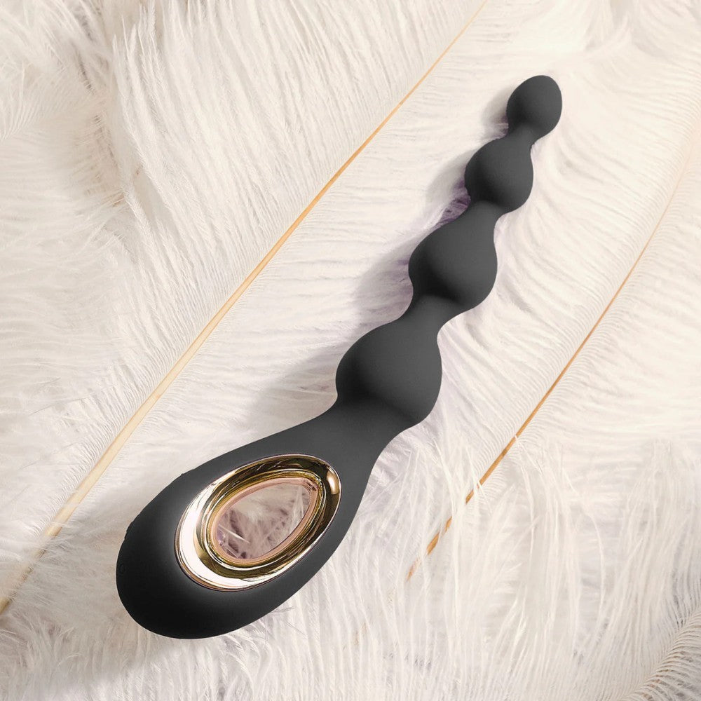 Lelo Soraya Beads Anal Beads Massager Anal Boncuk Vibrator Black