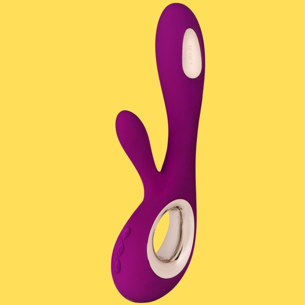 Lelo Soraya Wave Dual-Action Rabbit Vibrator Deep Rose