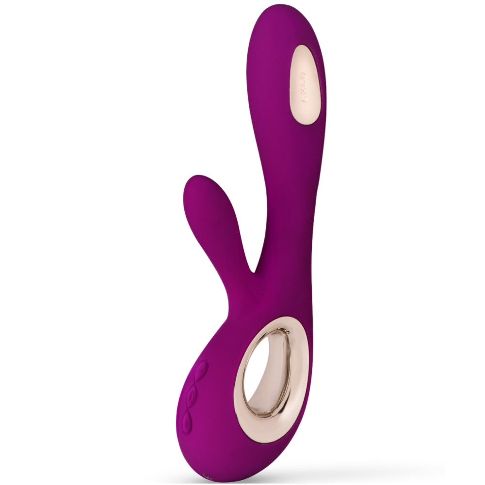 Lelo Soraya Wave Dual-Action Rabbit Vibrator Deep Rose