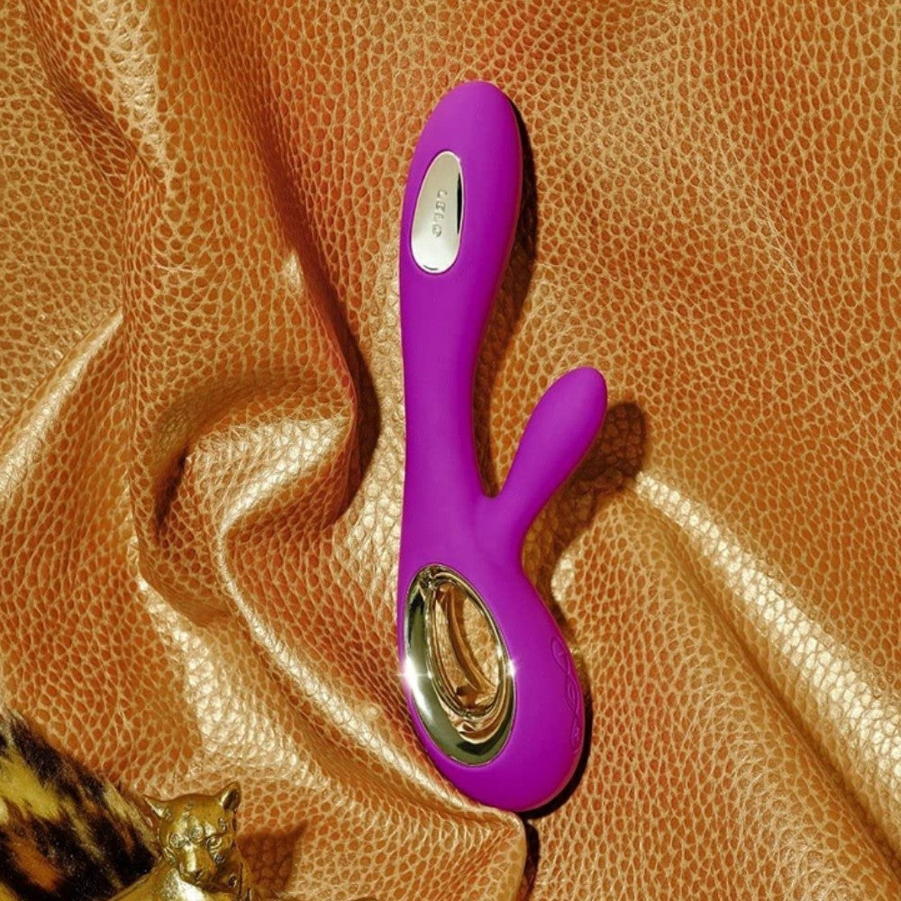 Lelo Soraya Wave Dual-Action Rabbit Vibrator Deep Rose