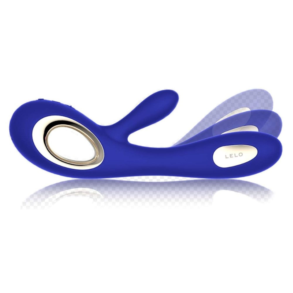 Lelo Soraya Wave Dual-Action Rabbit Vibrator Midnight Blue