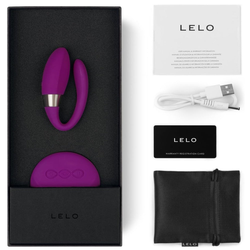 Lelo Tiani 2 Couples Massager Uzaktan Kumandalı Vibrator Deep Rose