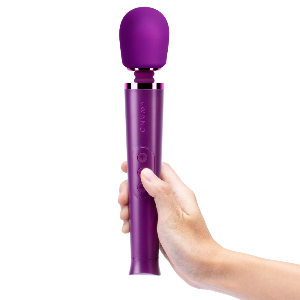 Le Wand Petite Rechargeable Vibrating Body Massager Masaj Wand Vibrator Cherry