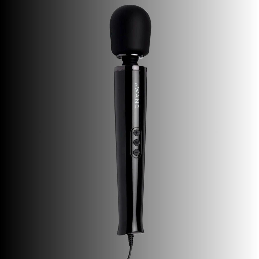 Le Wand Powerful Petite Plug İn Vibrating Massager Masaj Aleti Vibrator Black