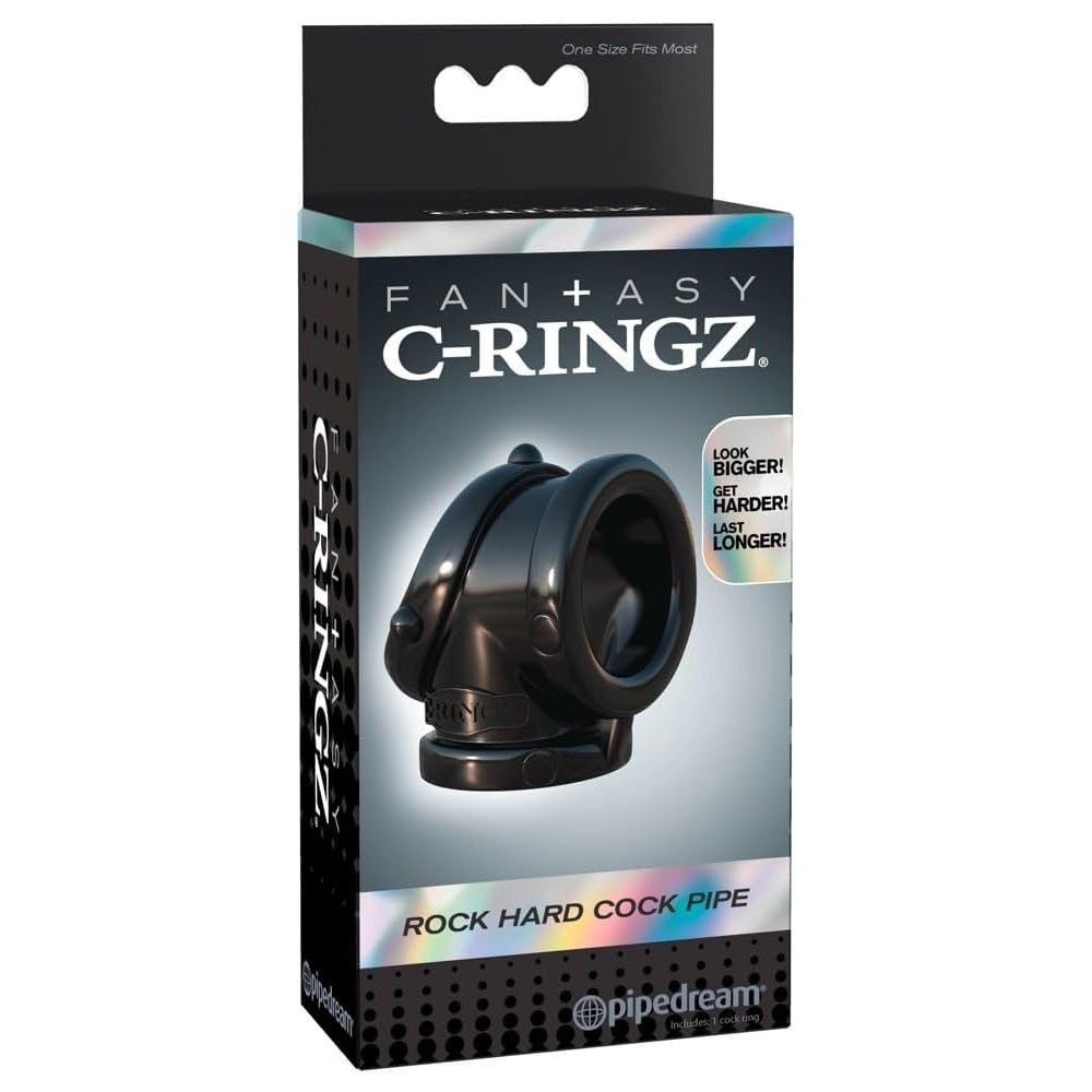Pipedream Fantasy C-Ringz Rock Hard Cock Pipe Silikon Penis Halkası