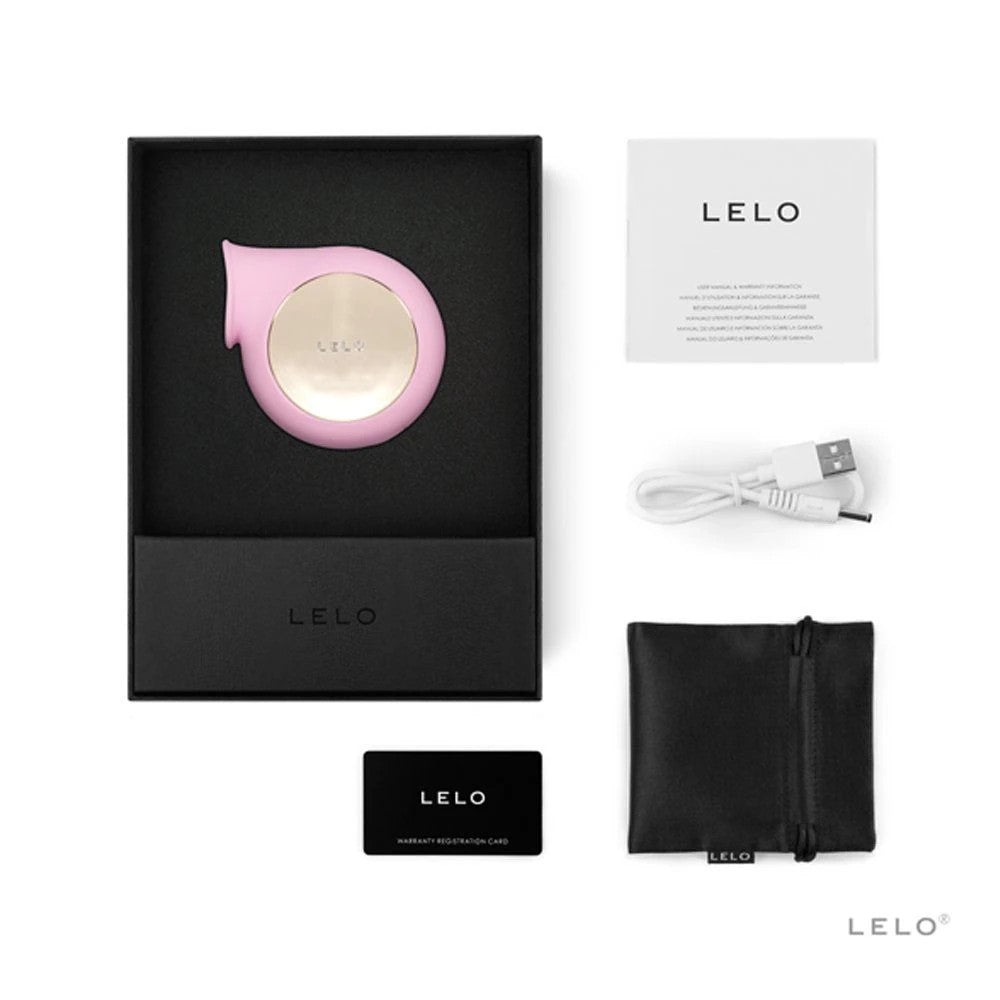 Lelo Sila Sonic Clitorial Emiş Güçlü Vibrator Pink
