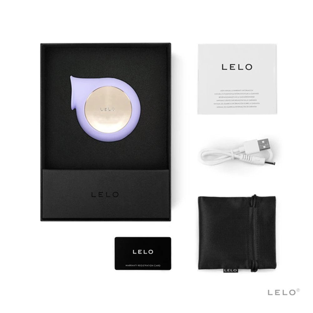 Lelo Sila Sonic Clitorial Emiş Güçlü Vibrator Purple