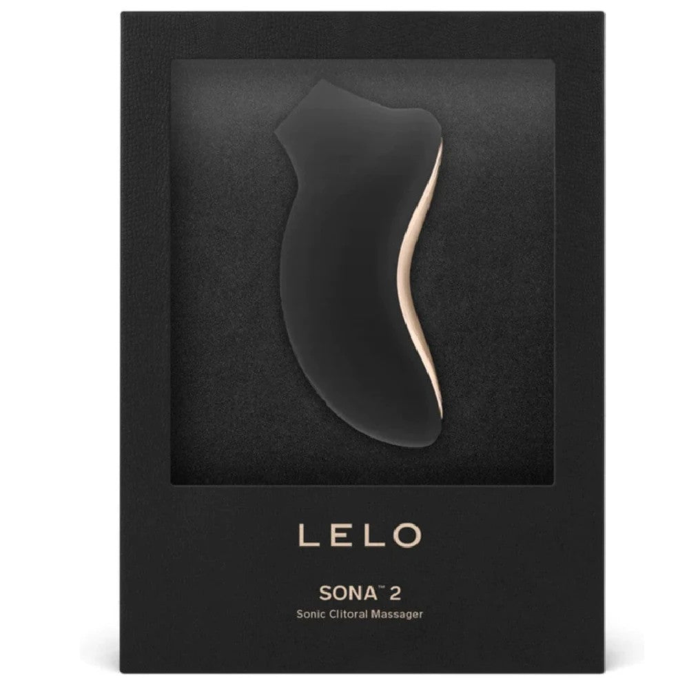 Lelo Sona 2 Sonic Clitoral Massager Emiş Güçlü Vibrator Black