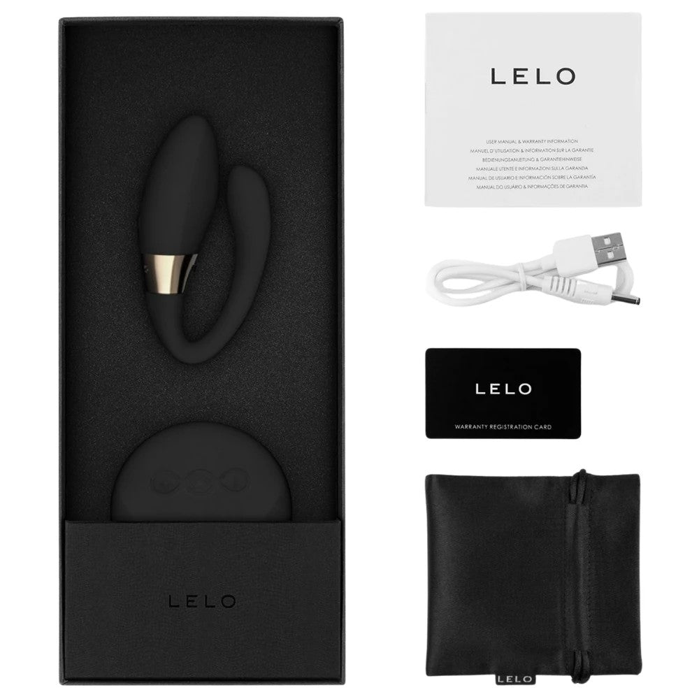 Lelo Tiani Duo Dual Action Couples Massager Uzaktan Kumandalı Vibrator Black