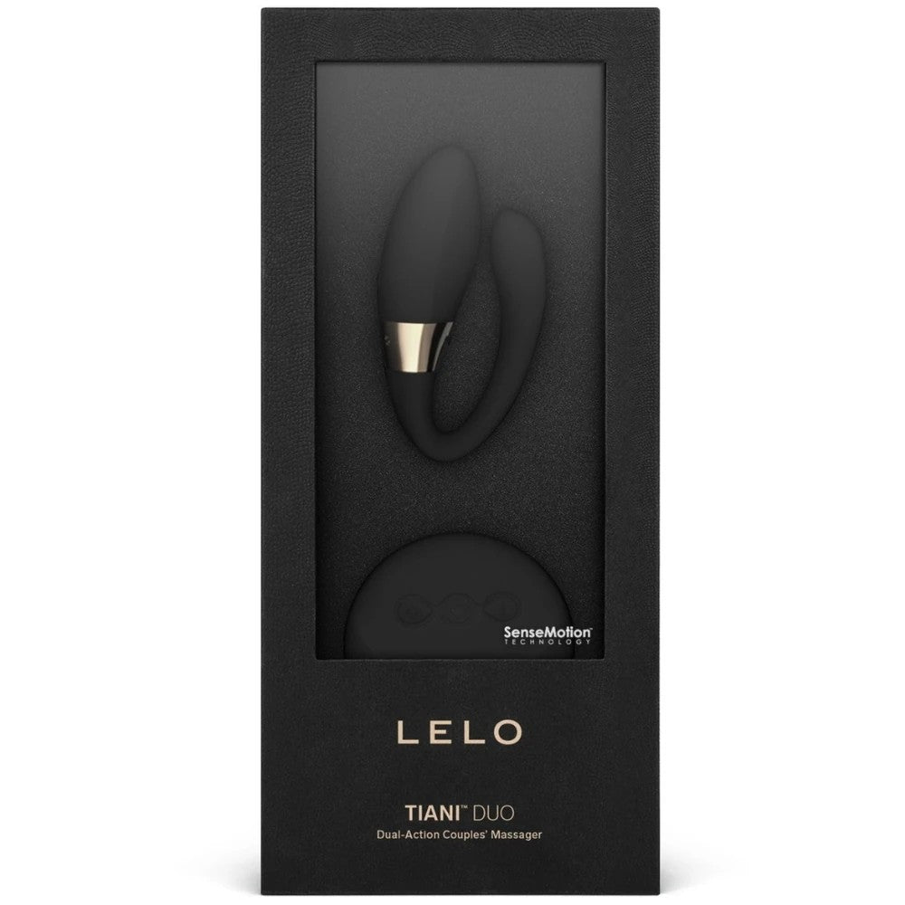Lelo Tiani Duo Dual Action Couples Massager Uzaktan Kumandalı Vibrator Black