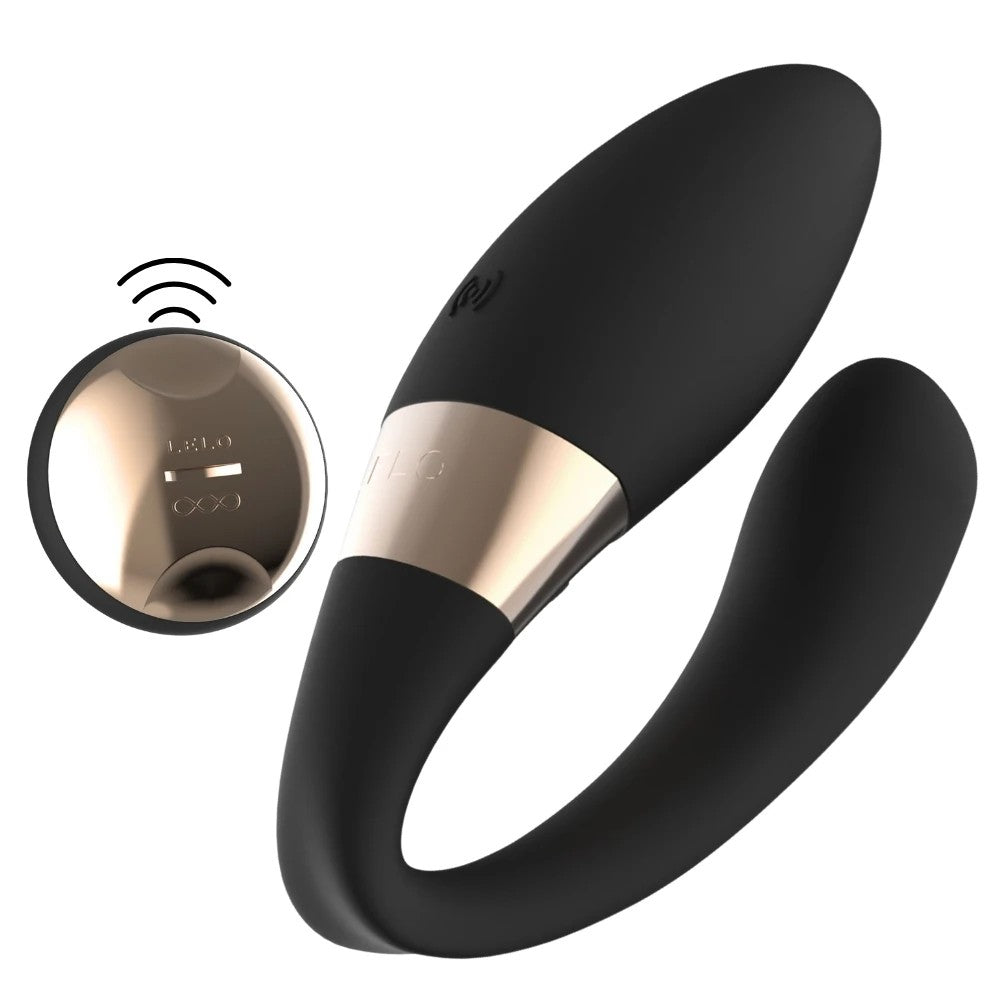 Lelo Tiani Duo Dual Action Couples Massager Uzaktan Kumandalı Vibrator Black