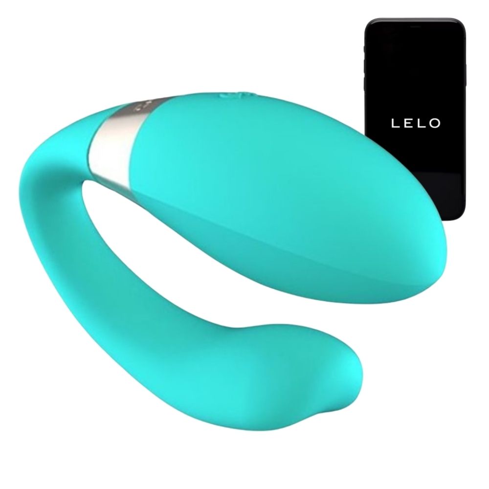 Lelo Tiani Harmony Dual Action Couples Massager Telefon Kontrollü Vibrator Aqua