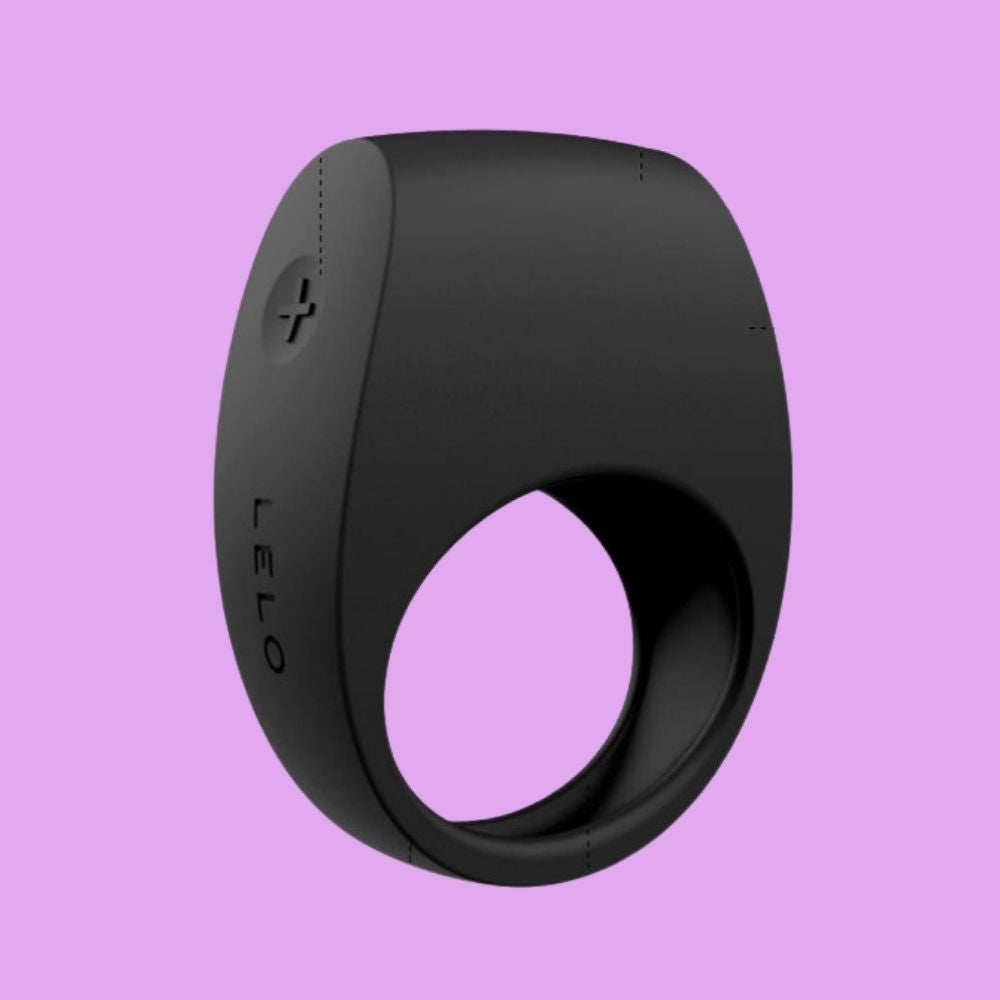 Lelo Tor 2 Vibrating Couples Ring Penis Halkası Black