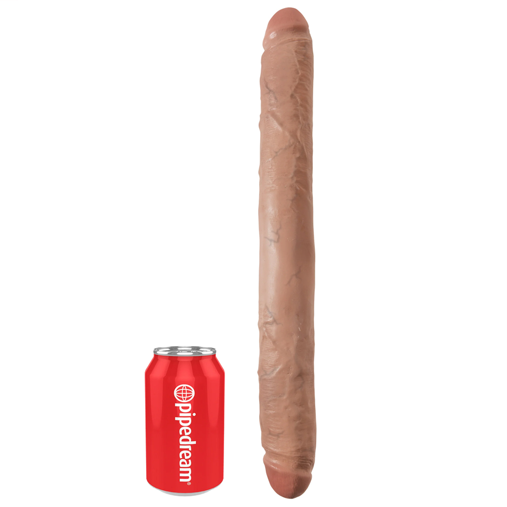 Pipedream King Cock 16 Thick Double Dildo Çift Taraflı Penis 44 cm