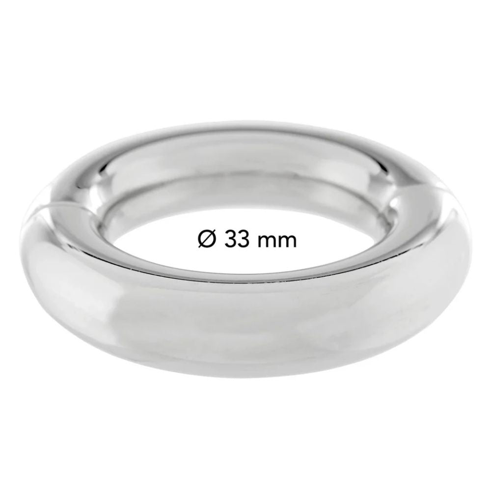 Steel Power Tools Ballstretcher Metal Penis Halkası 33 mm