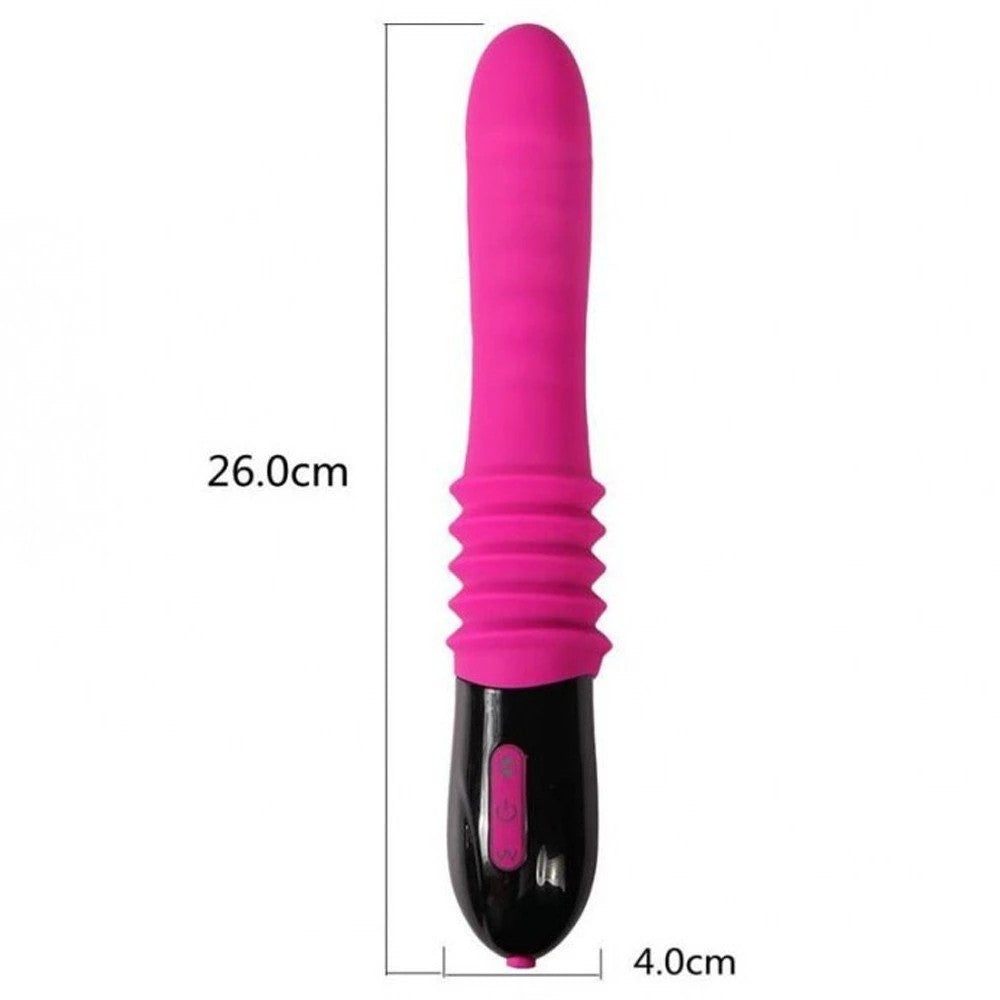 Shequ Nathan Thrusting 10 Modlu İleri Geri Hareketli Seks Vibratör SQ-VA10048