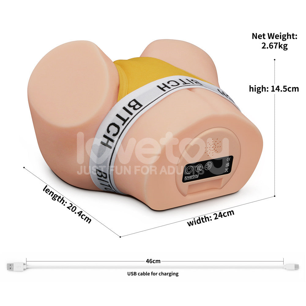 Lovetoy Streetgirl's Sensation Pulse (Flesh) Emiş Güçlü Realistik Kalça LV352202