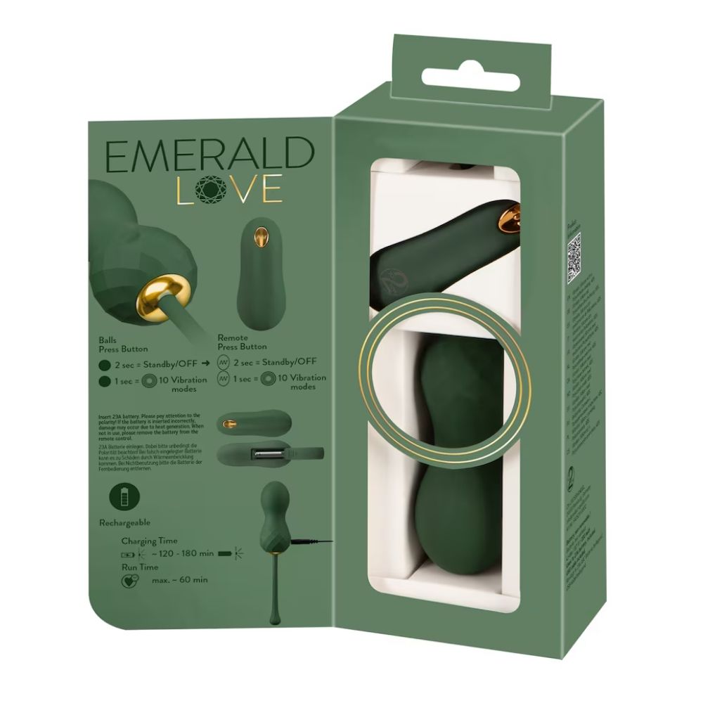 Emerald Love Luxurious Love Balls Uzaktan Kumandalı Vibrator