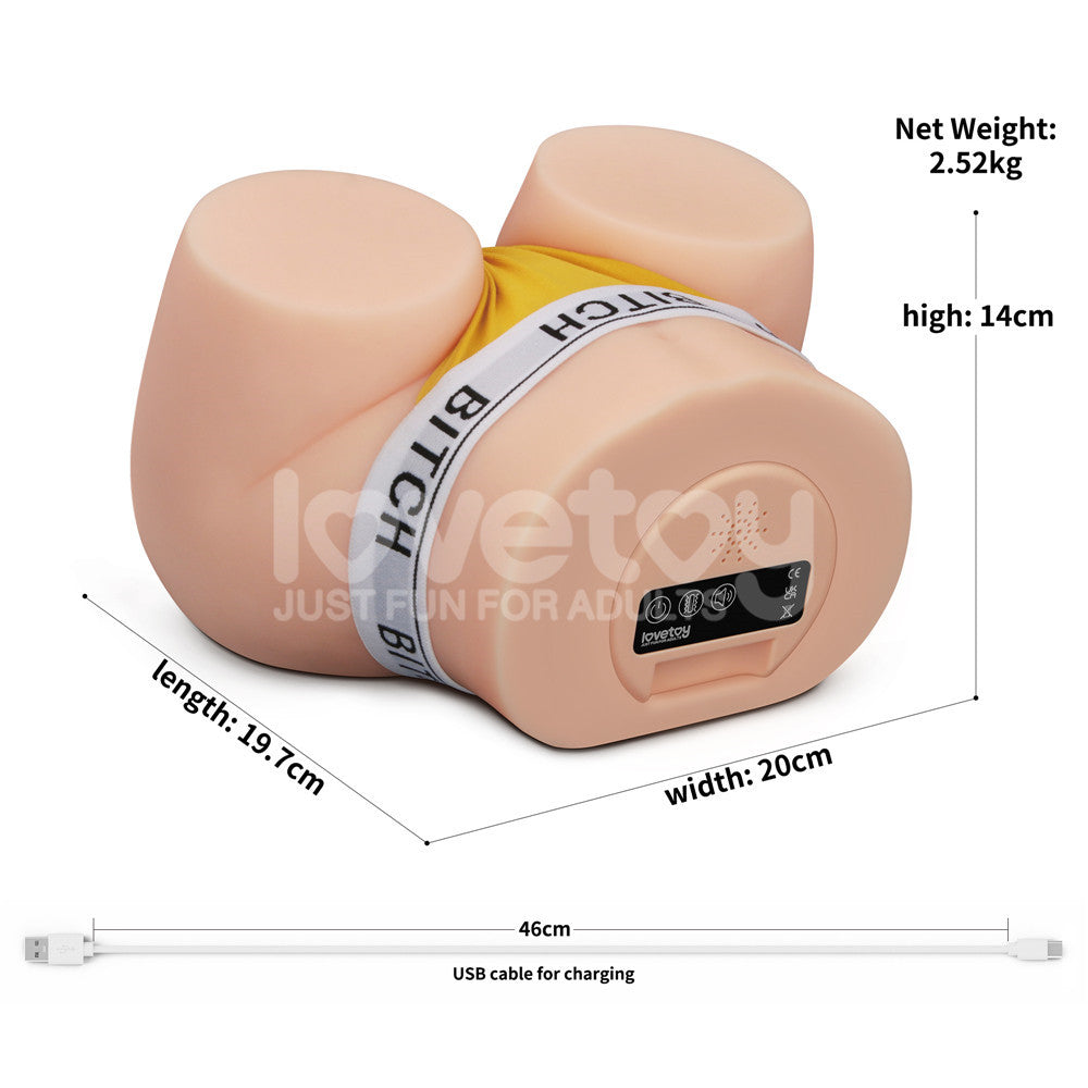 Lovetoy Streetgirl's Sensation Pulse (Flesh) Emiş Güçlü Realistik Kalça LV352201