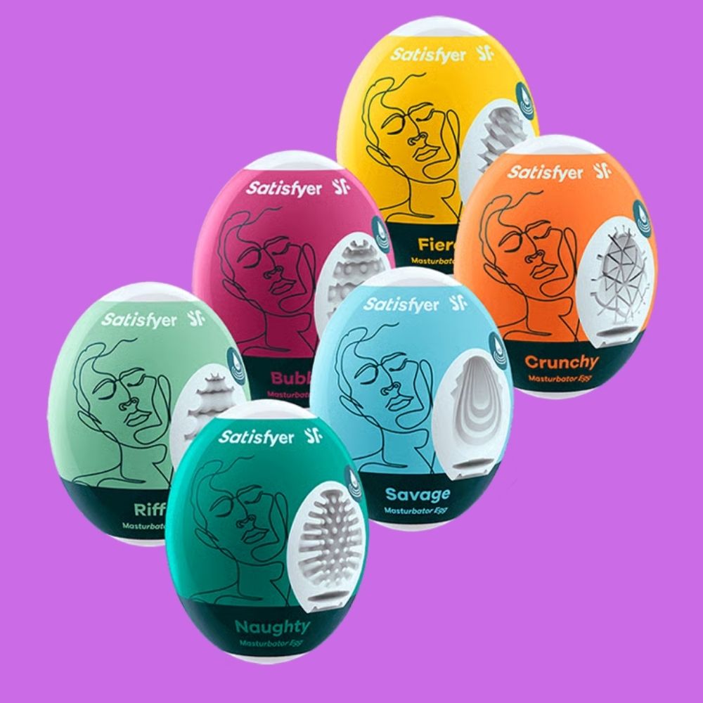Satisfyer 6-piece Egg Set Masturbator
