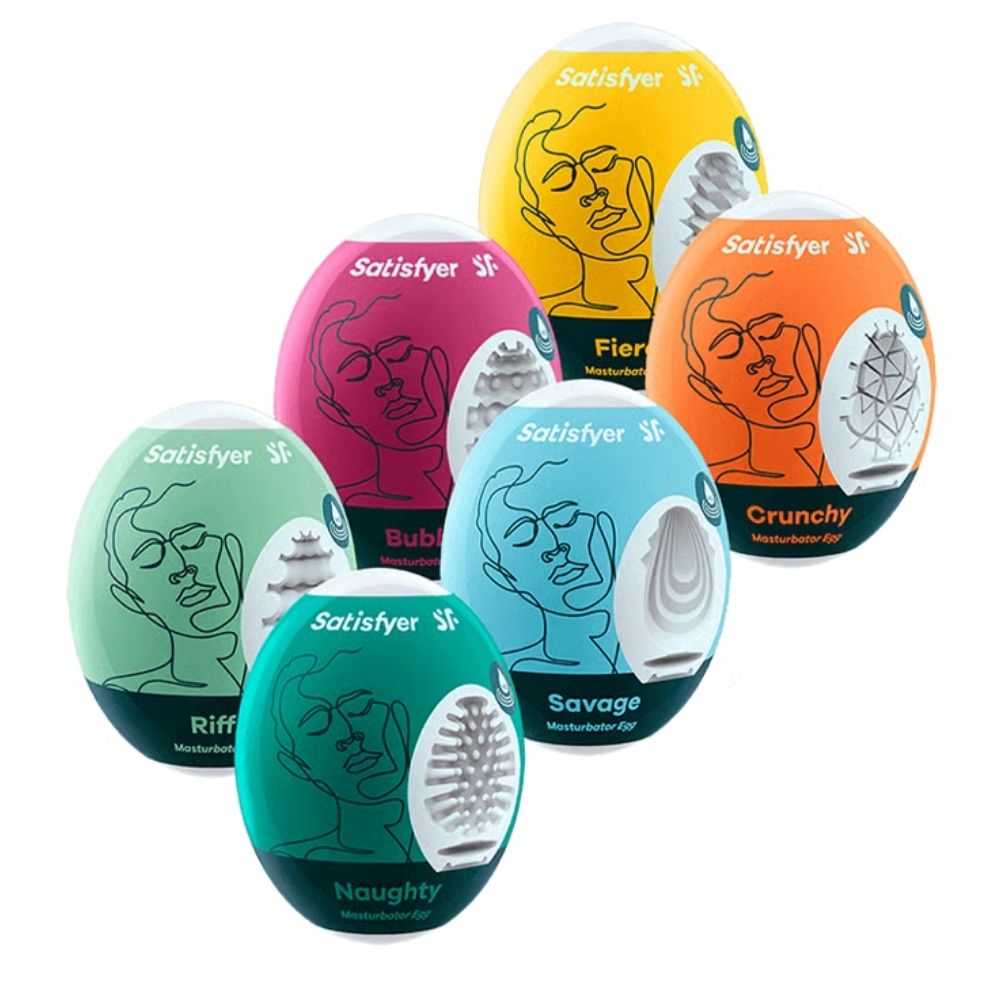 Satisfyer 6-piece Egg Set Masturbator