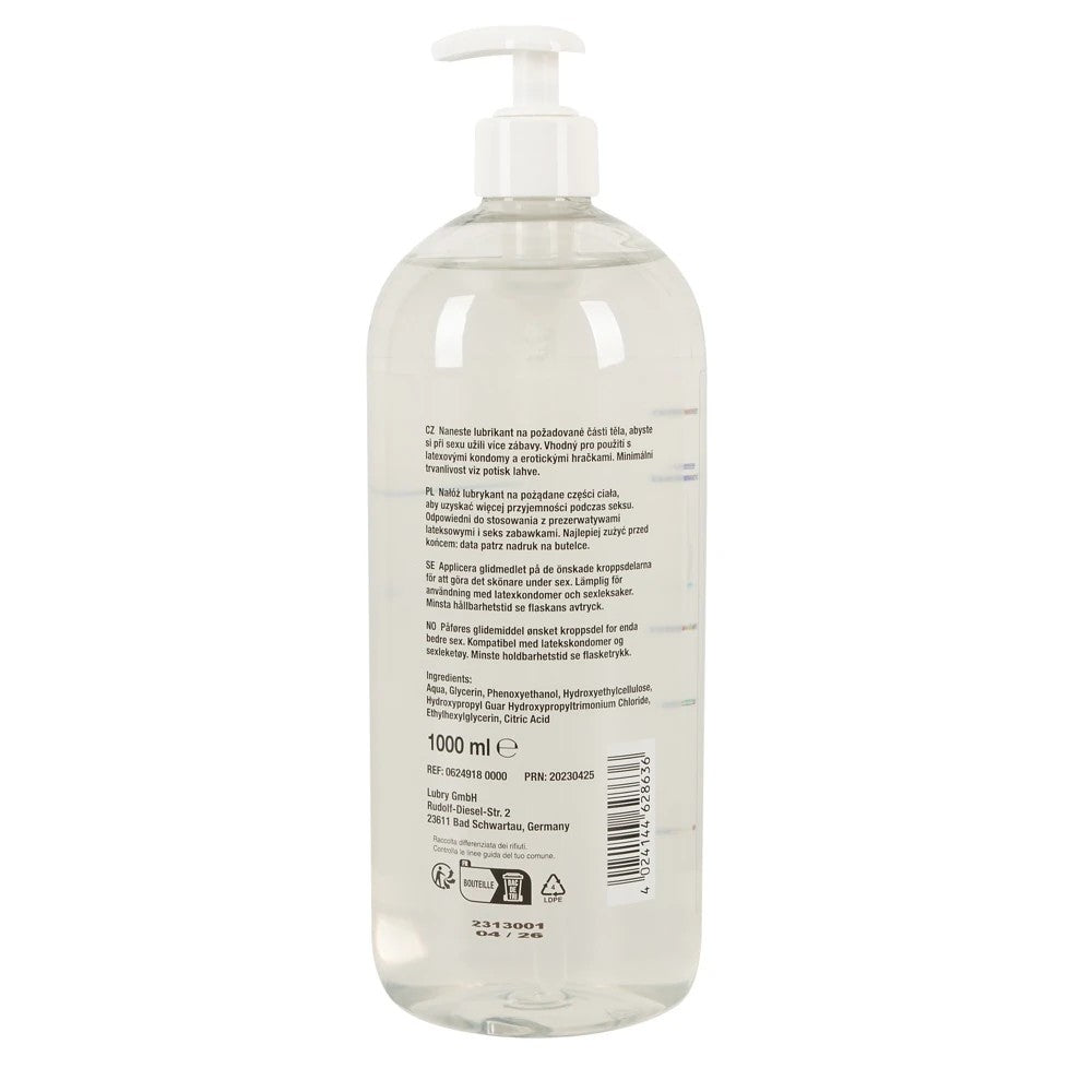 Just Glide Medical Anal Lubricant Gel Anal Kayganlaştırıcı Jel 1000 Ml
