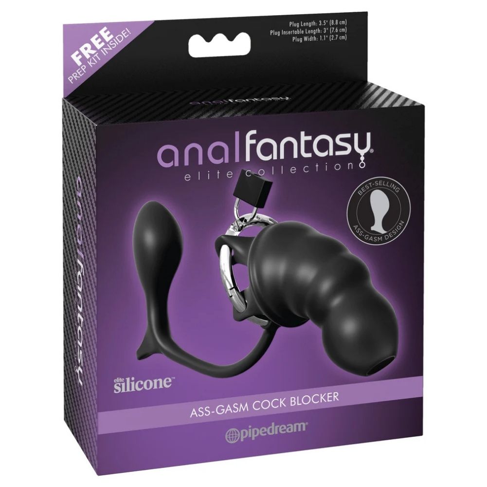 Pipedream Products Anal Fantasy Elite Collection Vibrating Ass Fucker Penis Kafesi