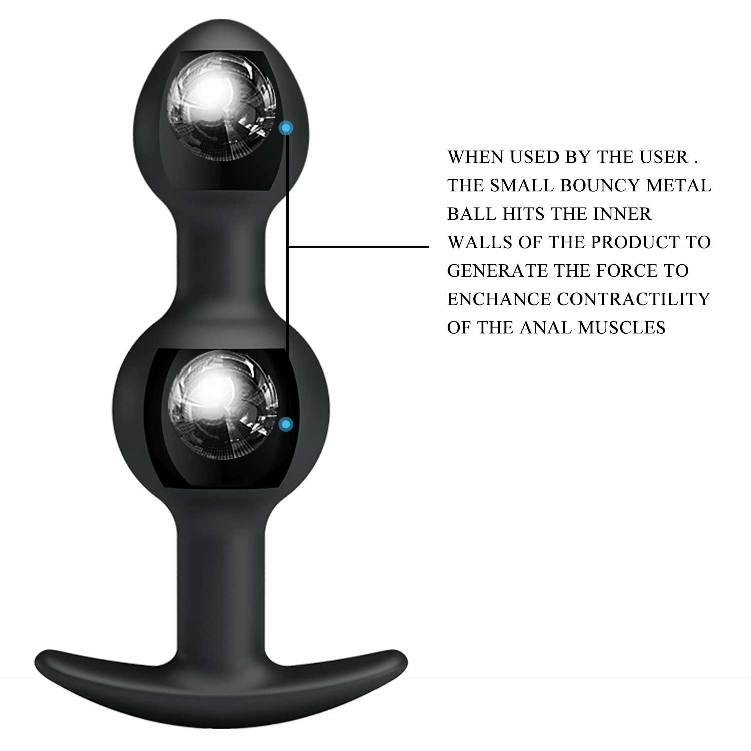 Pretty Love Special Anal Stimulation Boğumlu Sıralı Anal Plug BI-040034