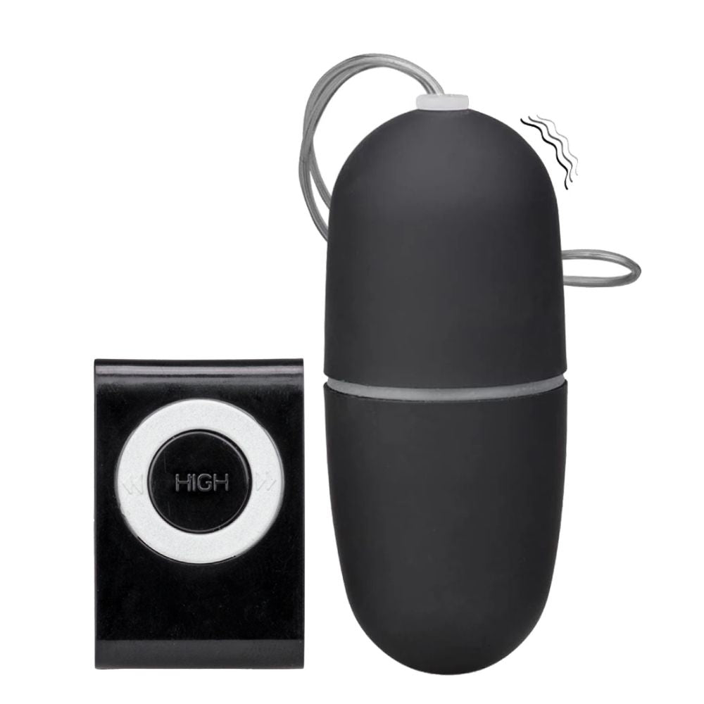 İmod Uzaktan Kumandalı Egg Vibrator Black