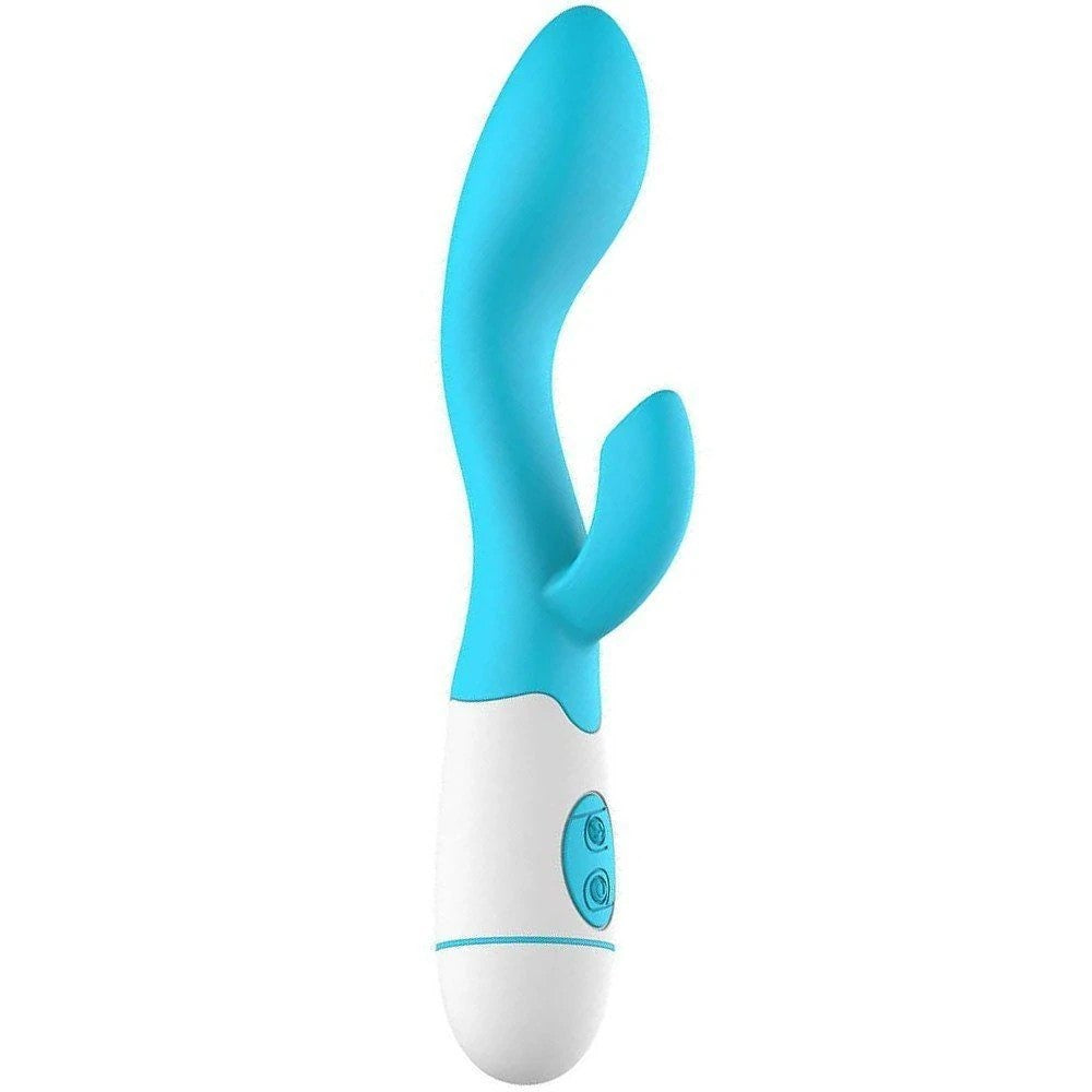 Berius Curve 30 Modlu Şarjlı G-spot Rabbit Vibrator Blue