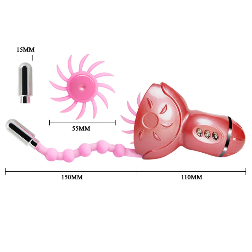 Baile Rolling Fun Anal ve Oral Hareketli Vibratör BI-014100