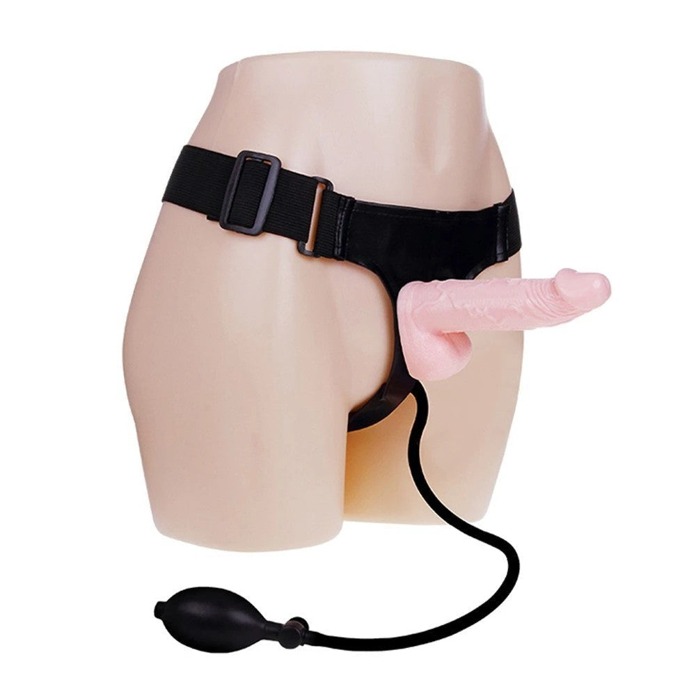 Baile Ultra Harness Şişirilebilir Kemerli Realistik Penis BW-022037