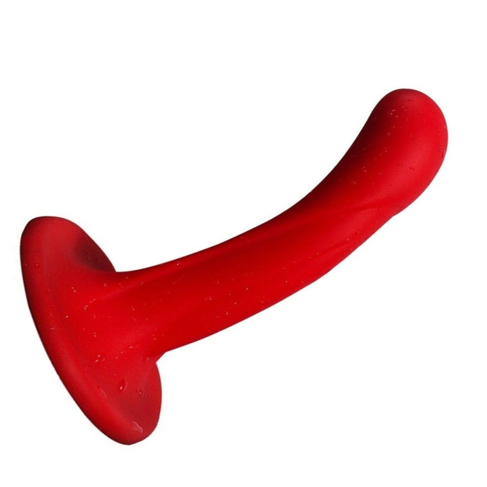 Xise C8 Sabitlenebilir Flexible Testissiz Anal ve Vajinal Dildo XS-OWB10008