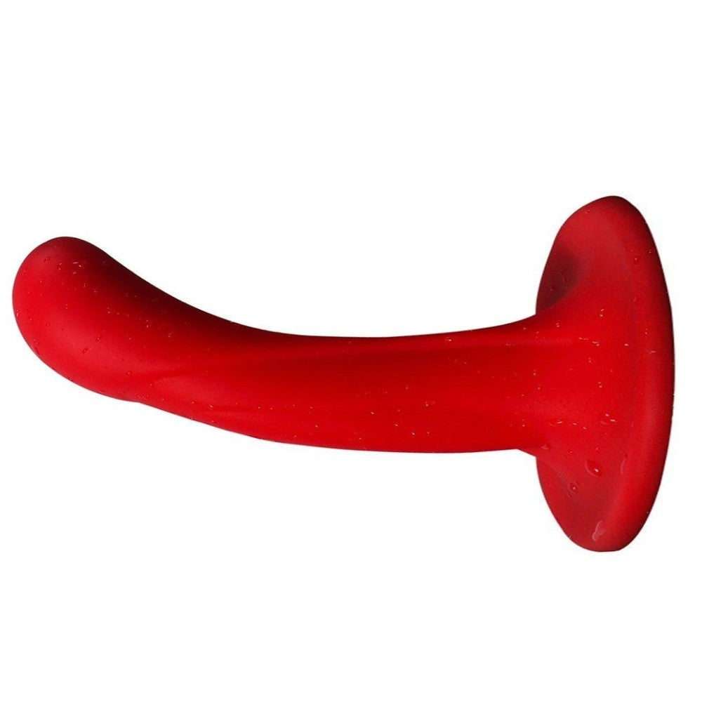 Xise C8 Sabitlenebilir Flexible Testissiz Anal ve Vajinal Dildo XS-OWB10008