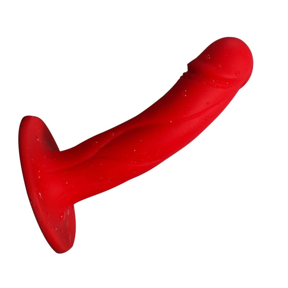 Xise C9 Sabitlenebilir Flexible Testissiz Anal ve Vajinal Dildo XS-OWB10009