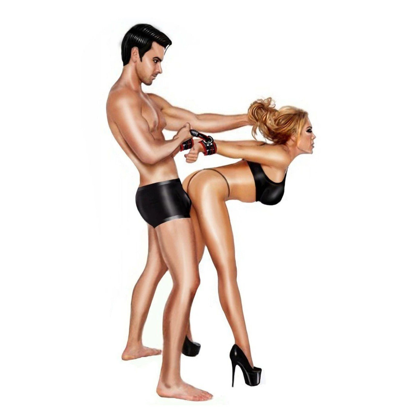 Fetish Fantasy Series Clamps Cuffs Pozisyon Kelepçesi