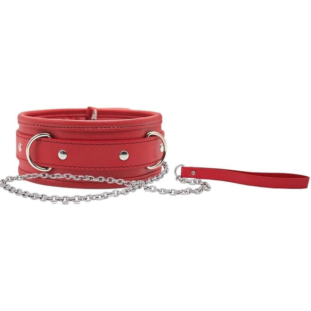 Fetish Love Game Fantasy Series Collar Fetish Boyun Tasması Red