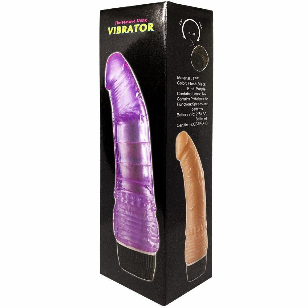 Jellies Dildo Vibes Multispeed Vibrator Titreşimli Penis Purple