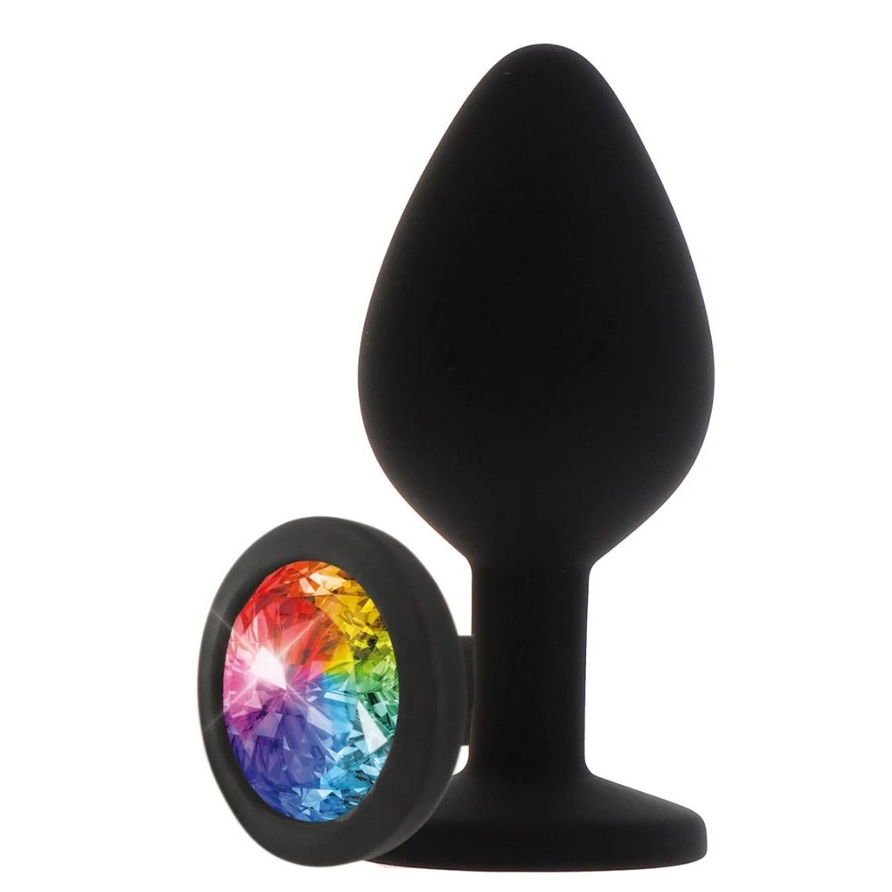 ToyJoy Anal Play Rainbow Booty Jewel Anal Plug Medium