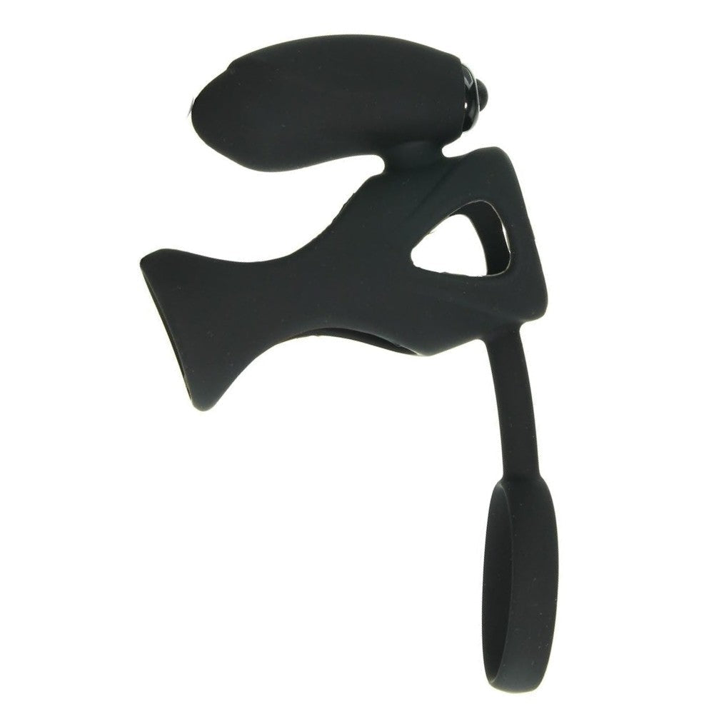 Doc Johnson Kink Caged Silicone Cock Cage Vibrating Titreşimli Penis Kafesi