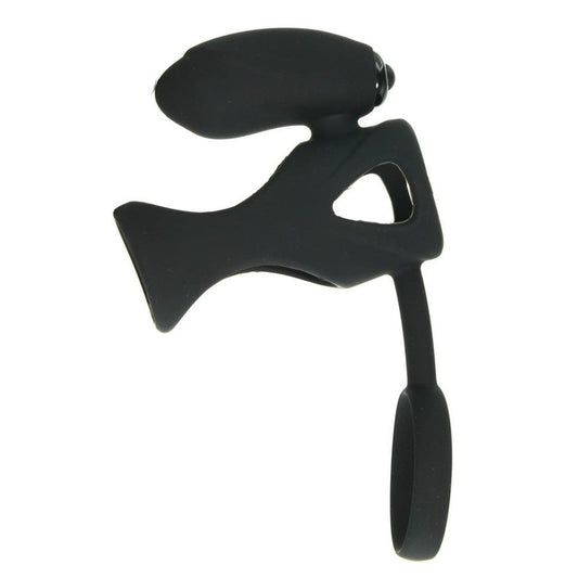 Doc Johnson Kink Caged Silicone Cock Cage Vibrating Titreşimli Penis Kafesi