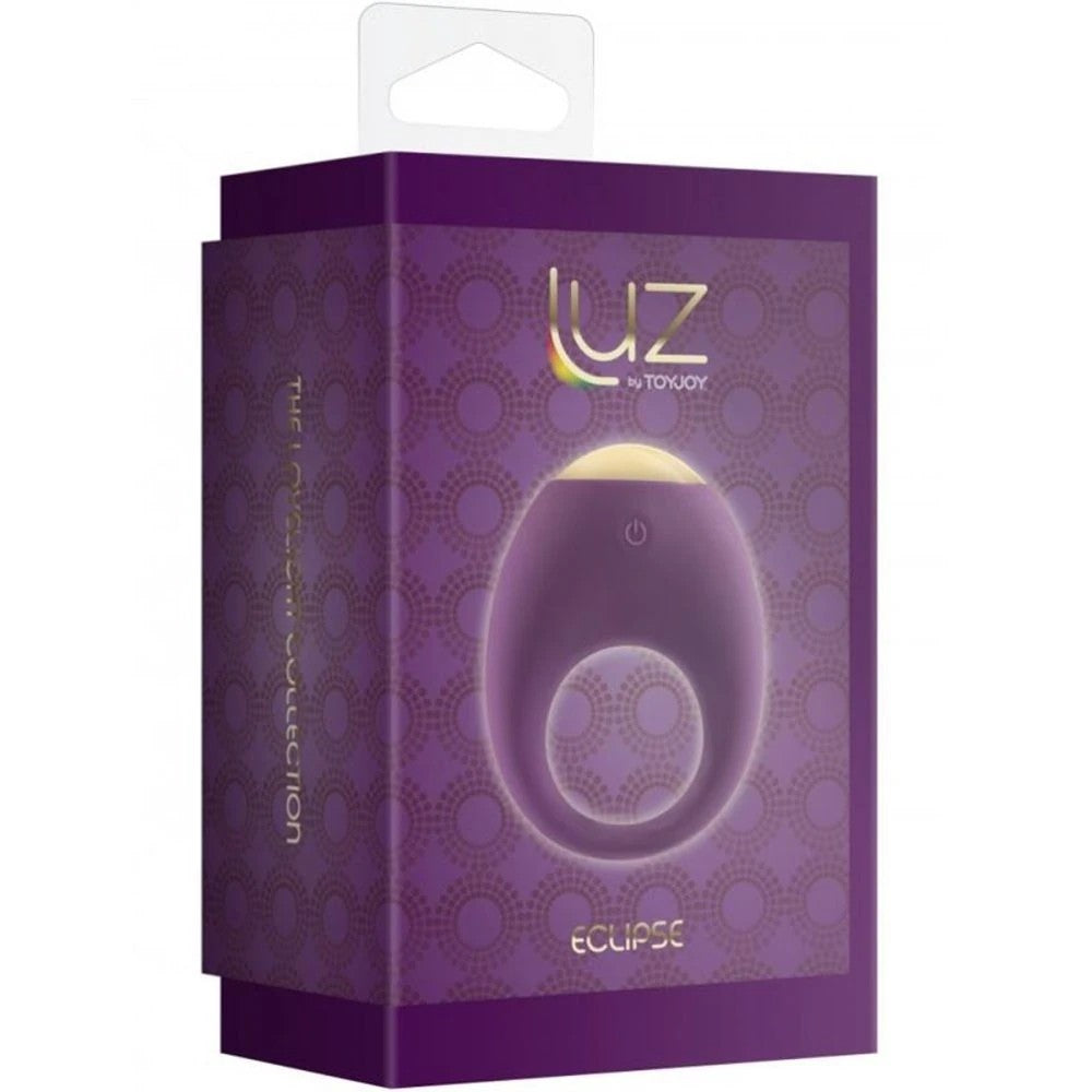 ToyJoy Luz Eclipse Vibrating Cock Ring Titreşimli Penis Halkası Purple