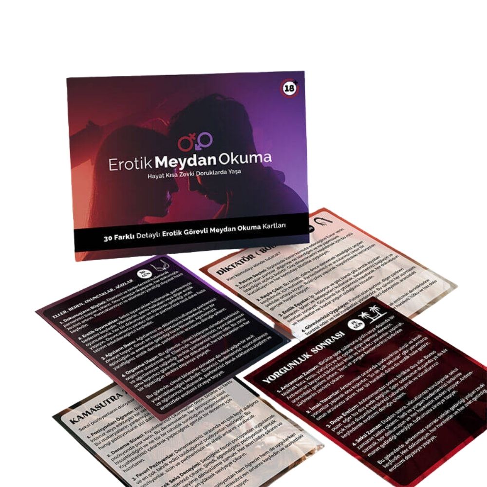 The Fetish Game Erotik Meydan Okuma Kartları